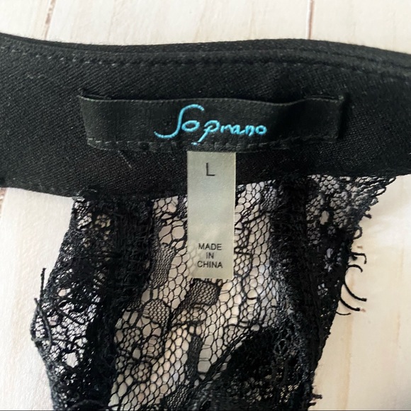 Soprano Little Black Lace Dress - Picture 8 of 10